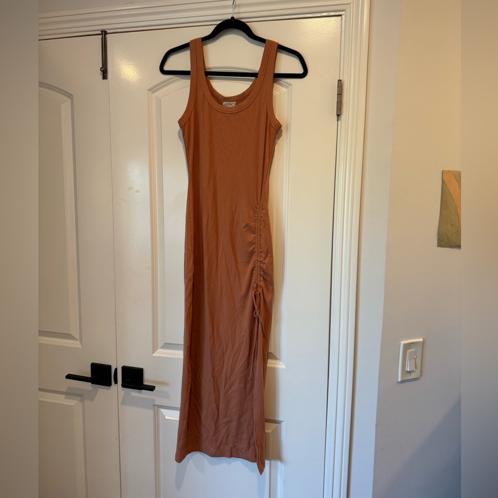 L*SPACE Sandpiper Dress in Putty color - Picture 3 of 8